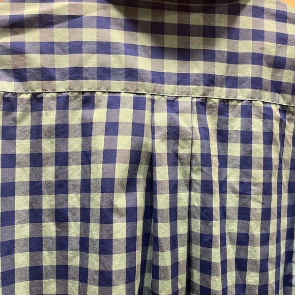 US POLO ASSN. blue check long sleeve button down shirt mens Large - Picture 9 of 11